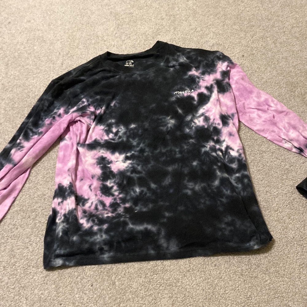 Tye-dye Ivory Ella tee